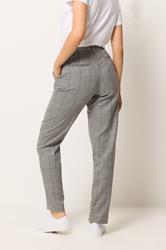 M&Co Brown Check Tailored Straight Leg Trousers | M&Co 2