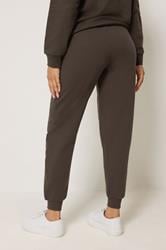 M&Co Petite Chocolate Brown Cuffed Joggers | M&Co 2