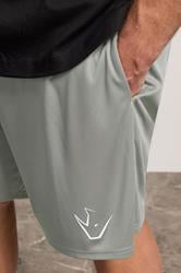 IronRhino Big & Tall Grey Lightweight Performance Shorts | BadRhino 4