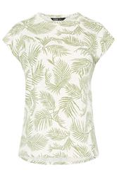 YOURSET 3 PACK Plus Size Green Palm Leaf & Zebra T-Shirts | Yours Clothing 12