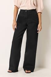 M&Co Black Wide Leg Jeans | M&Co 1