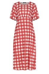 LIMITED COLLECTION Plus Size Red Gingham Dress | Yours Clothing 5