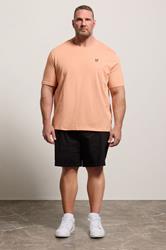 LYLE & SCOTT Big & Tall Terracotta Orange Core T-Shirt | BadRhino 1