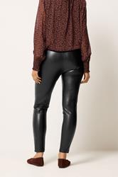 M&Co Black Faux Leather Leggings | M&Co 2