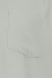 KAM Big & Tall Sage Green Dobby Textured Shirt | BadRhino 5