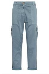 M&Co Blue Cargo Trousers