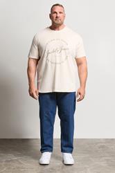 JACK & JONES Big & Tall Blue Denim Jeans | BadRhino 1