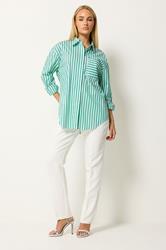 STAR Green Striped Long Sleeve Shirt | StarByJM 1