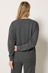 LTS Tall Women's Charcoal Grey Sweatshirt | Long Tall Sally 2