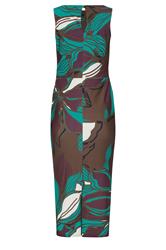 STAR Chocolate Brown Floral Wrap Dress | StarByJM 6