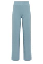 LTS Tall Light Blue Knitted Wide Leg Trousers