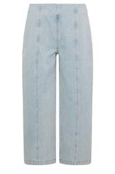 PixieGirl Petite Light Blue Seam Front Balloon Jeans