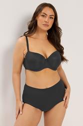 YOURSET 2 PACK Plus Size Black T-Shirt Bras | Yours Clothing 1