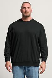 JJACK & JONES Big & Tall Black Sweatshirt | BadRhino 3