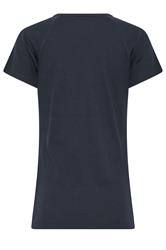 LTS Tall Women's Navy Blue Ribbed T-Shirt | Long Tall Sally 2