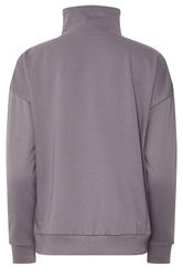 PixieGirl Petite Women's Lilac Purple Funnel Neck Half Zip Sweatshirt | PixieGirl  6