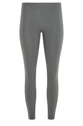 PixieGirl Petite Women's 2 PACK Black & Grey Polka Dot Leggings | PixieGirl  2