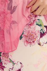 STAR Pink Floral Wide Leg Trousers | StarByJM 4