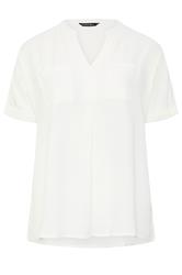 EVANS Plus Size 2 Pack Black And White Utility Shirts | Evans 8