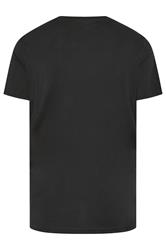 Ben Sherman Big & Tall Black Speed Graphic T-Shirt | BadRhino 4