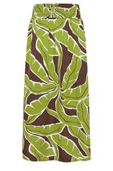 LTS Tall Women's Green Palm Print Maxi Skirt | Long Tall Sally 5
