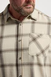 BadRhino Big & Tall Brown Checked Long Sleeve Shirt | BadRhino 5
