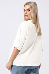 LIMITED COLLECTION Plus Size White 'Tropical Fruit' Graphic T-Shirt | Yours Clothing 2