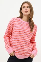 M&Co Pink Cable Knitted Jumper | M&Co 3