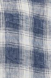 BadRhino Big & Tall Blue Check Print Short Sleeve Shirt | BadRhino 8