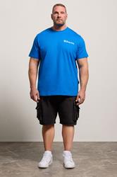 BadRhino Big & Tall Blue Amalfi Coast Graphic T-Shirt | BadRhino 5