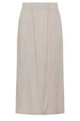 M&Co Natural Brown Linen Maxi Skirt | M&Co 6