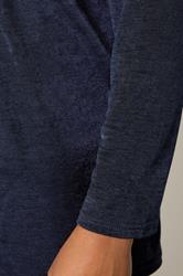 M&Co Navy Blue Open Front Cardigan | M&Co 4