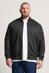 D555 Big & Tall Black Harrington Jacket | BadRhino 3