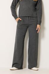 LTS Tall Women's Charcoal Grey Wide Leg Joggers | Long Tall Sally 1
