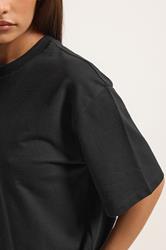 PixieGirl Petite Women's Black Cotton T-Shirt | PixieGirl 4