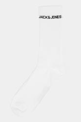 JACK & JONES Big & Tall 5 PACK White Logo Tennis Socks | BadRhino 2