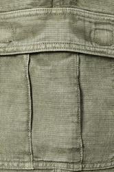 BadRhino Big & Tall Khaki Green Washed Cotton Slub Cargo Shorts | BadRhino  9
