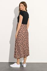 M&Co Black 2 In 1 Spot Print Maxi Dress | M&Co 2