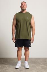 IronRhino Big & Tall Olive Green 'Rest Day' Vest | BadRhino 1