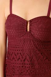 LTS Tall Red Crochet Swimskirt | Long Tall Sally  4