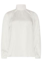 M&Co White Tie Back Blouse
