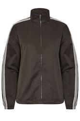 PixieGirl Petite Women's Chocolate Brown Side Stripe Jacket | PixieGirl  1