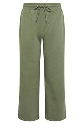 M&Co Petite Pantalon de jogging large vert kaki