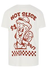 BadRhino Big & Tall Off White Hot Slice Graphic T-Shirt | BadRhino 8