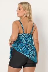 YOURS Plus Size Black Swim Shorts | Yours Clothing 2