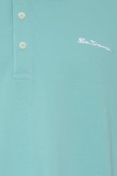 Ben Sherman Big & Tall Blush Pink Signature Pique Polo Shirt | BadRhino 5