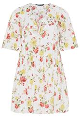 YOURS Plus Size White Floral Peplum Blouse | Yours Clothing  5