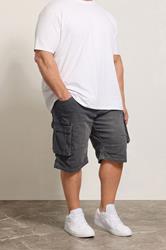 KAM Charcoal Grey Denim Shorts | BadRhino 3