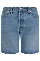 JACK & JONES Big & Tall Blue Cotton Shorts