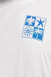 BadRhino Big & Tall White & Blue Graphic T-Shirt | BadRhino 6
